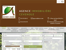 Tablet Screenshot of lieure.com